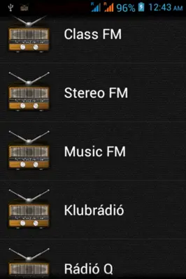 Magyar Rádióadók android App screenshot 0