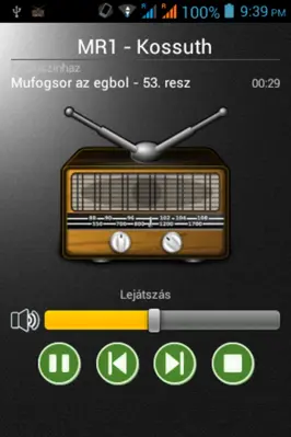 Magyar Rádióadók android App screenshot 2