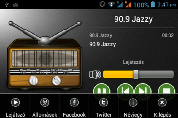 Magyar Rádióadók android App screenshot 3